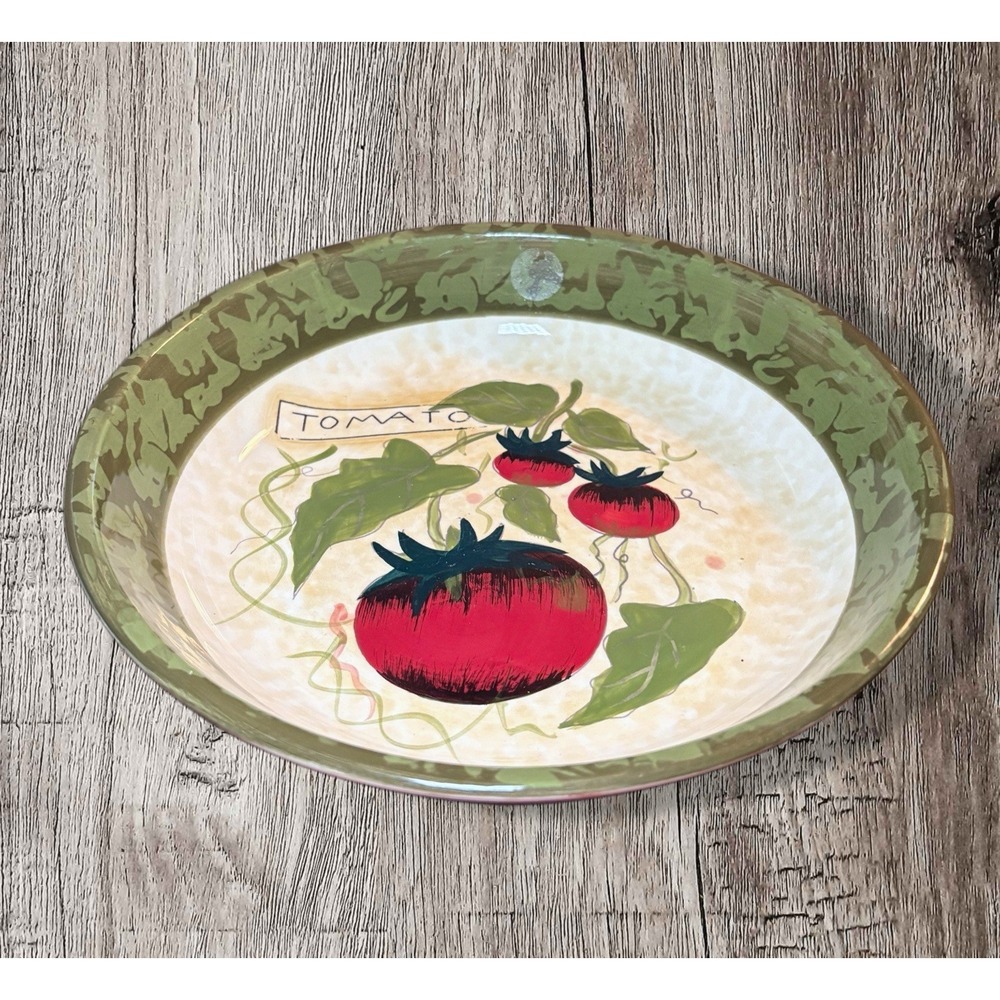 Certified International Siena Tomato 13" Pasta Salad Serving Bowl - Susan Winget
